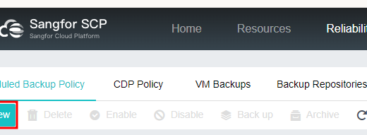 Scheduled Backup