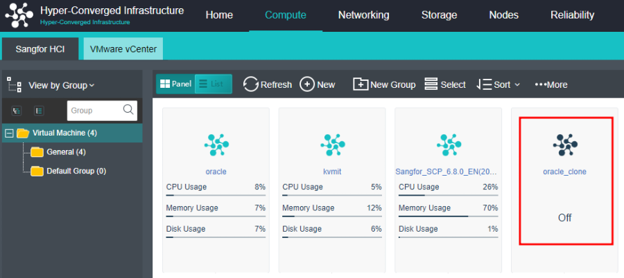 Cloning VM