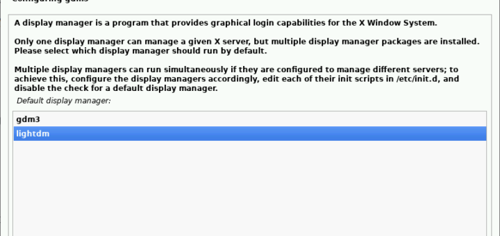 Kali Linux의 gdm3와 lightdm 선택
