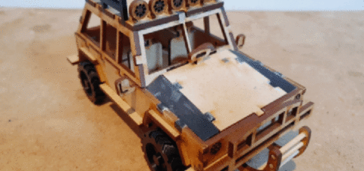Wood Toy: SUV(버전 3)