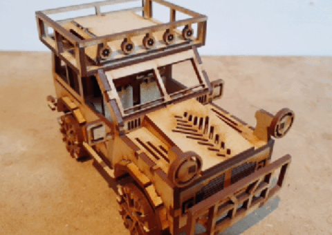 Wood Toy: SUV(버전 7)
