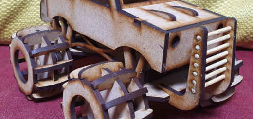 Wood Toy; Monster Truck(버전 2)