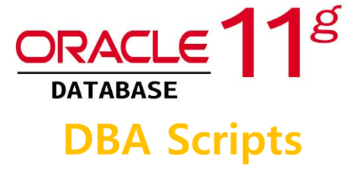 Oracle database DBA scripts