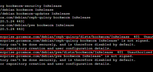 Proxmox update without subscription