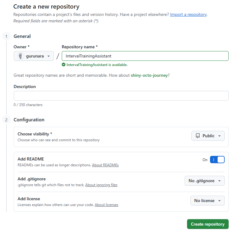 Github 레포지토리 생성