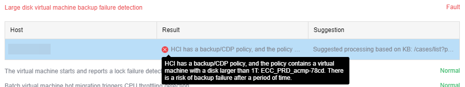 Sangfor HCI VM Disk Size