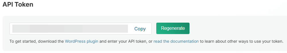 WPScan API Token