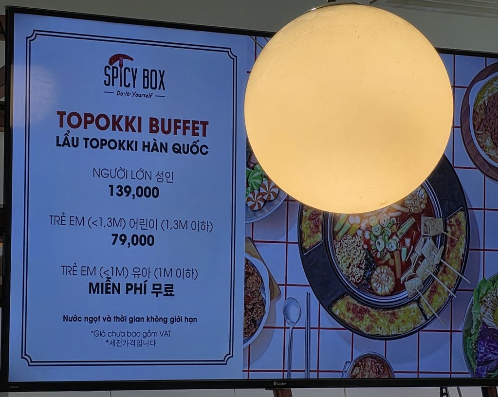 TOPOKKI BUFFET