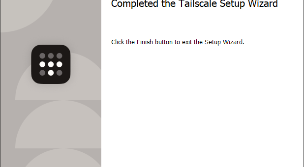 TailScale administrative install