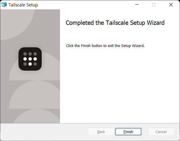 TailScale administrative install
